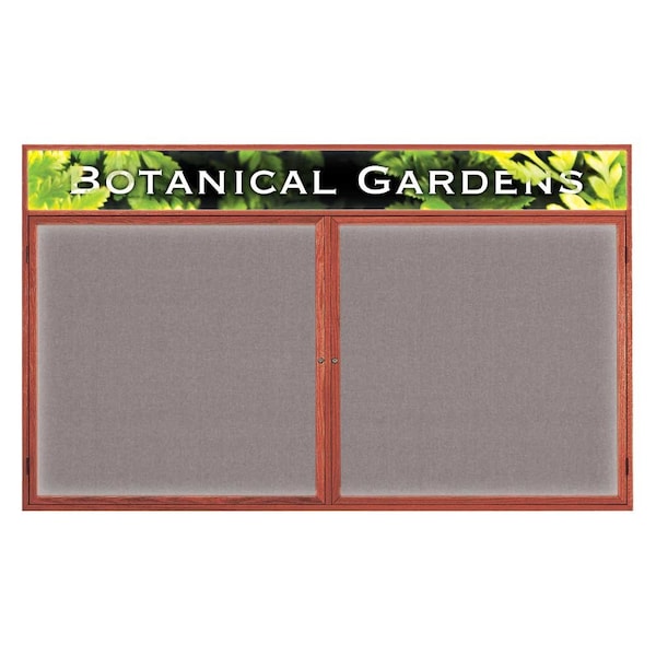 Open Faced Traditional Corkboard, 48x36"